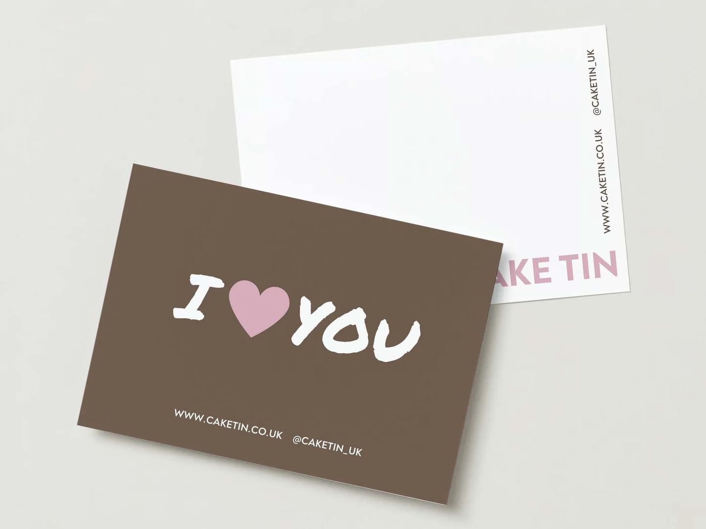 I Love You. Greeting card
