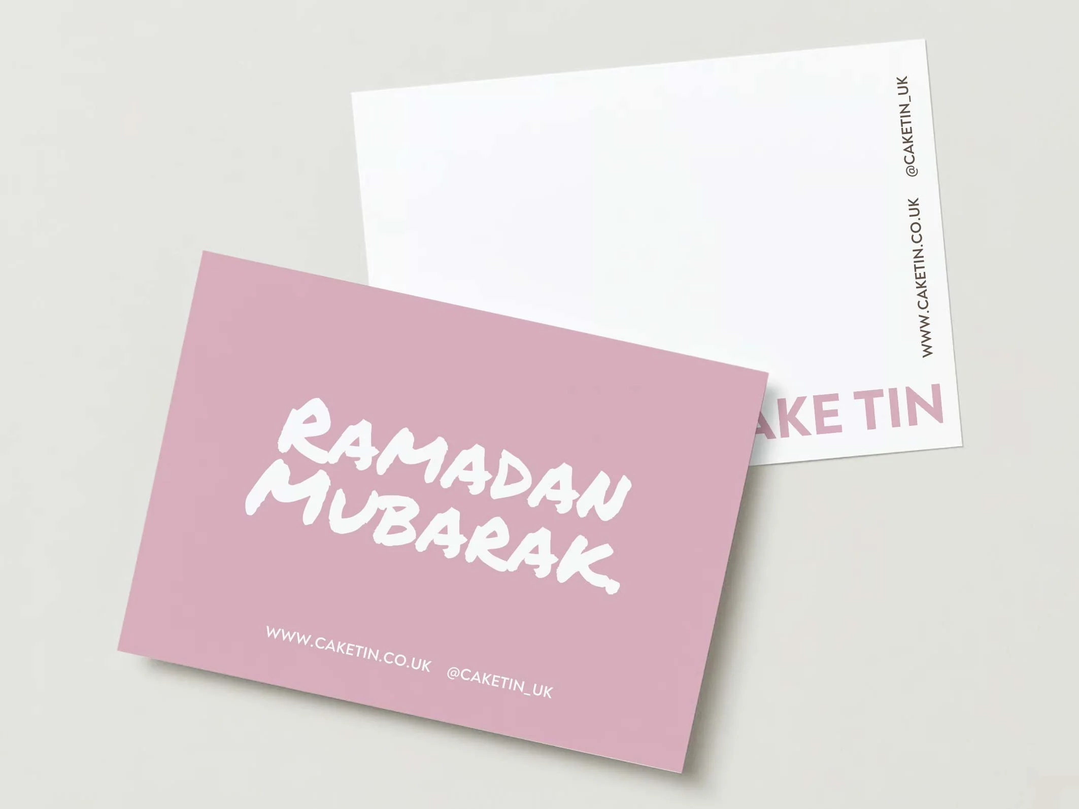 Ramadan Mubarak. Greeting card
