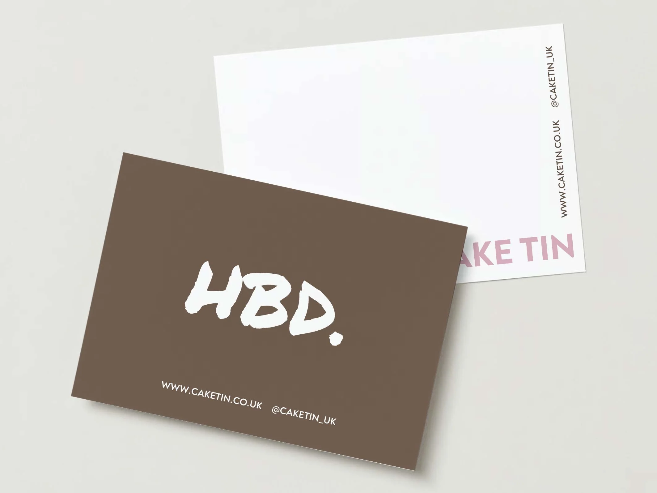 HBD. Greeting card